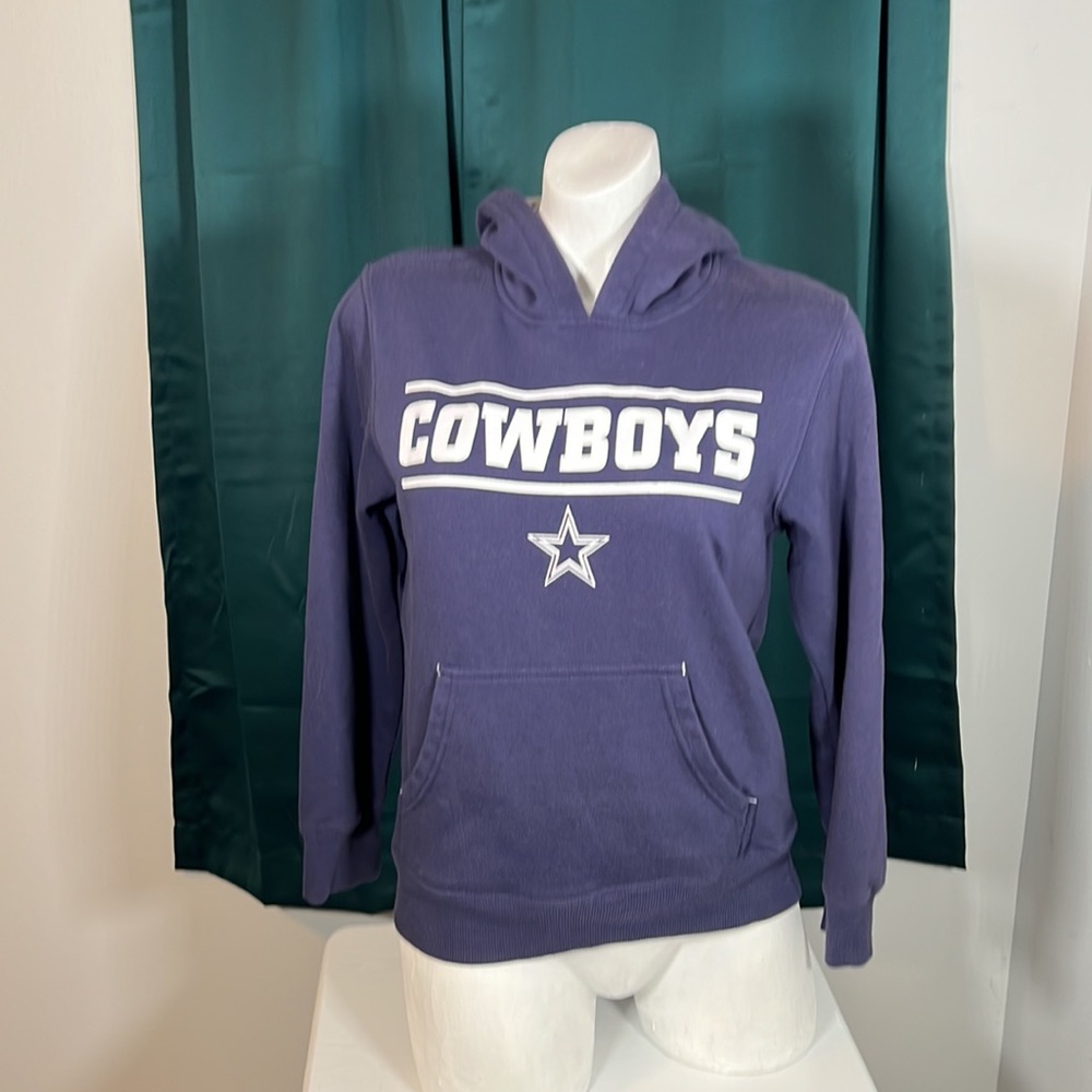 Dallas Cowboy Youth Navy hoddie sweater - Picture 4 of 9